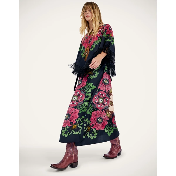 La DoubleJ Sarong Skirt in Bounty Red | Skirts | Coveti