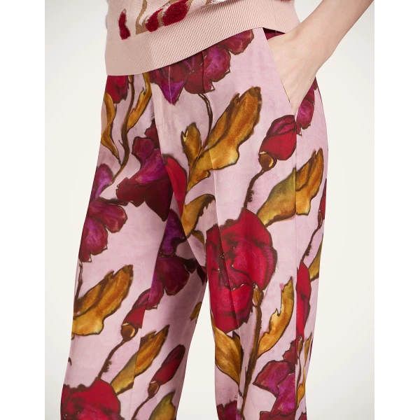 La DoubleJ Saturday Night Pants in French Kiss Dusty Pink, view 5