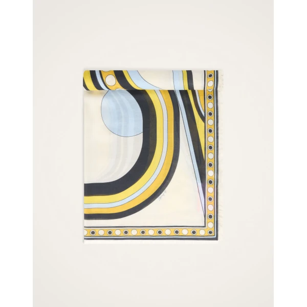 La DoubleJ Scarf (70X180) in Sanctuary Ivory at Coveti