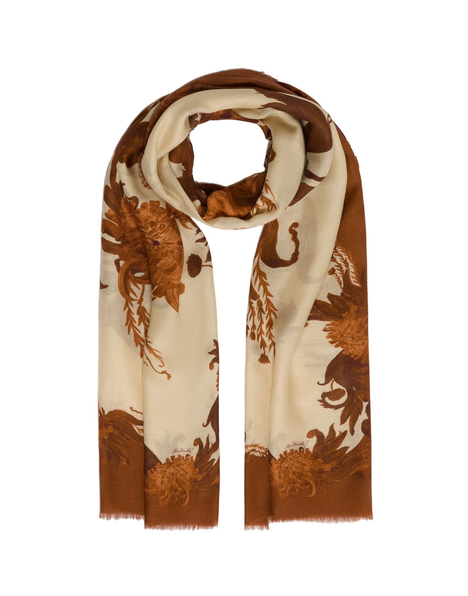 La DoubleJ Scarf in Coven Buttercream at Coveti La DoubleJ Scarf in Coven Buttercream at Coveti