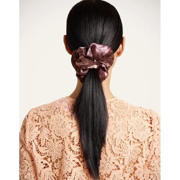 La DoubleJ Scrunchie Set in Mixed Prints, Set 13, view 3