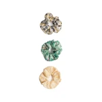 La DoubleJ Scrunchie Set in Mixed Prints
