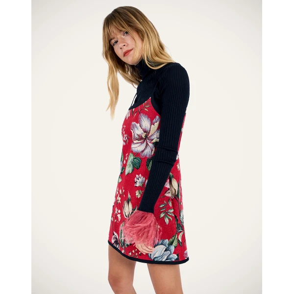 La DoubleJ Sedgewick Dress in Honolulu Red | Mini Dresses | Coveti