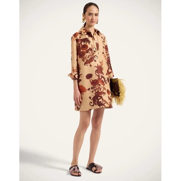 La DoubleJ Short Artemis Dress in Coven Buttercream at Coveti