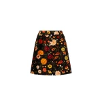 La DoubleJ Short Skirt in Botticelli Black