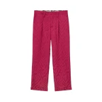 La DoubleJ Sigaretta Pants in Animalier Raspberry at Coveti