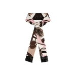 La DoubleJ Skinny Scarf in Ambrosia Pale Pink at Coveti