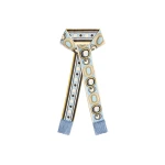 La DoubleJ Skinny Scarf in Sanctuary Light Blue at Coveti