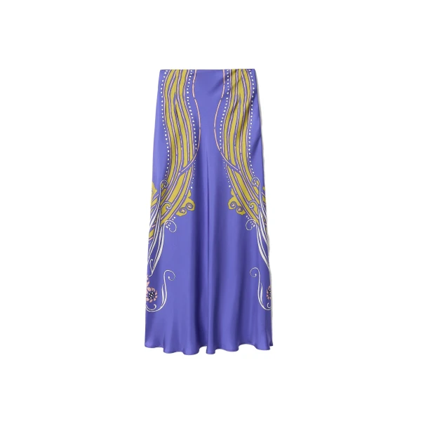 Sleek Skirt in Atlantis Purple