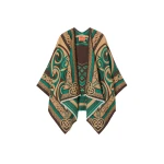 La DoubleJ Soul Poncho in Kells Camel at Coveti