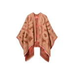 La DoubleJ Soul Poncho in Montecarlo Camel at Coveti
