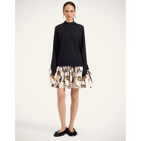 La DoubleJ Sporty Dress in Buttercup Black at Coveti