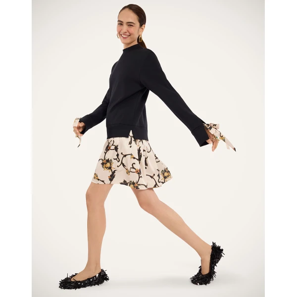 La DoubleJ Sporty Dress in Buttercup Black at Coveti
