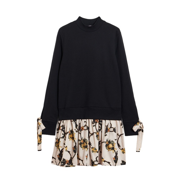 La DoubleJ Sporty Dress in Buttercup Black at Coveti