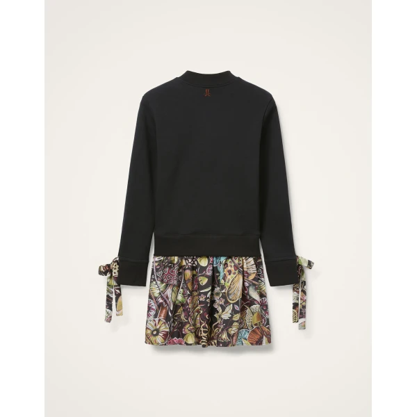La DoubleJ Sporty Dress in Fun-Gi Black, view 6