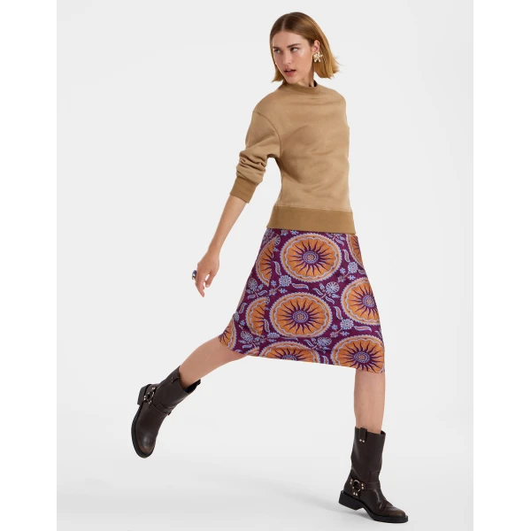 La DoubleJ Sporty Pencil Dress in Sovereign Purple | Maxi Dresses | Coveti