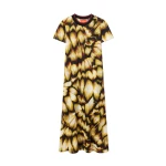 La DoubleJ Sporty Swing Dress in Monarch Black
