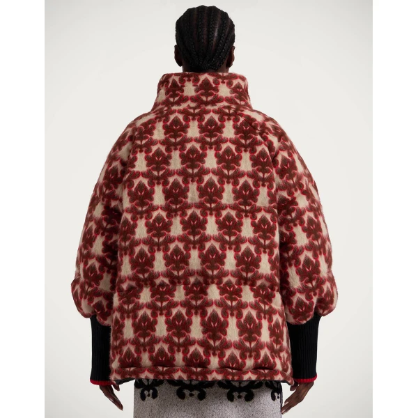 La DoubleJ St. Moritz Reversible Jacket in Herald Cream, view 3