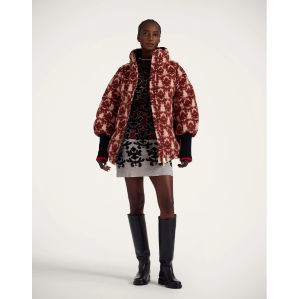 La DoubleJ St. Moritz Reversible Jacket in Herald Cream, view 4