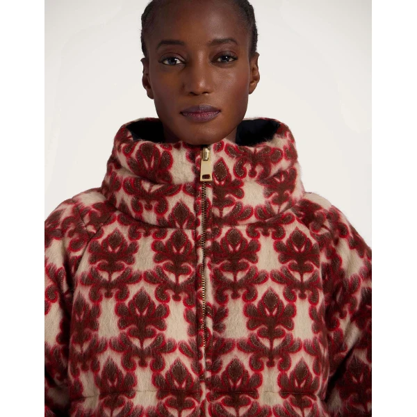 La DoubleJ St. Moritz Reversible Jacket in Herald Cream, view 5