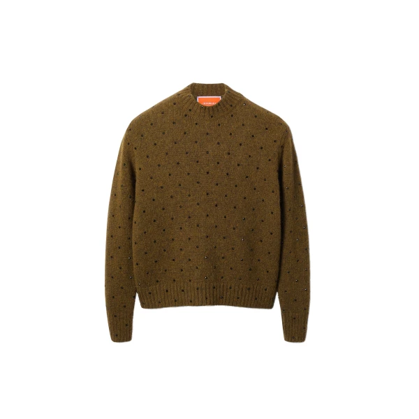 La DoubleJ Starlet Sweater in Military Green