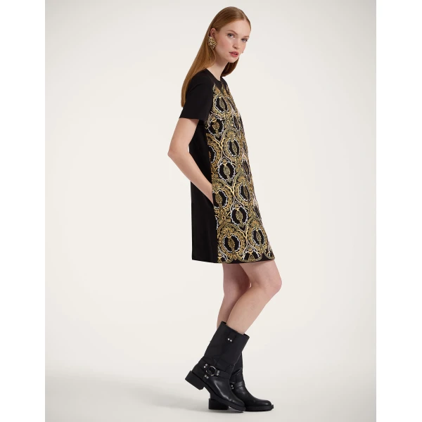 La DoubleJ Super Mini Swing Dress in Black | Mini Dresses | Coveti