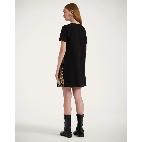 La DoubleJ Super Mini Swing Dress in Black | Mini Dresses | Coveti