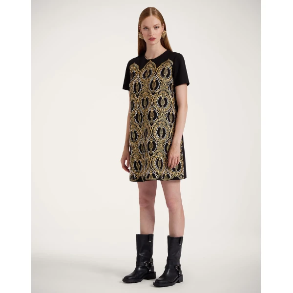 La DoubleJ Super Mini Swing Dress in Black | Mini Dresses | Coveti
