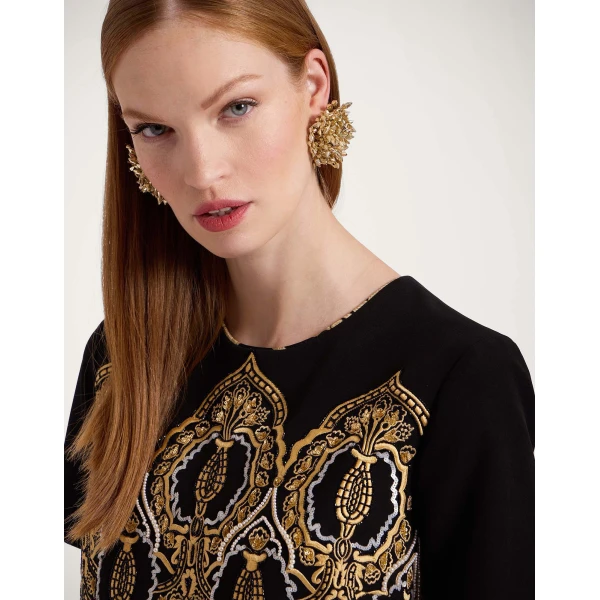 La DoubleJ Super Mini Swing Dress in Black | Mini Dresses | Coveti