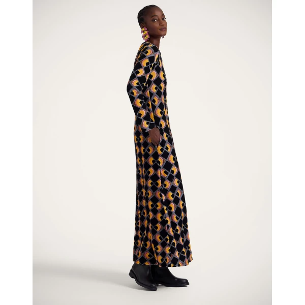 La DoubleJ Swank Dress in Half-Light Black, view 4