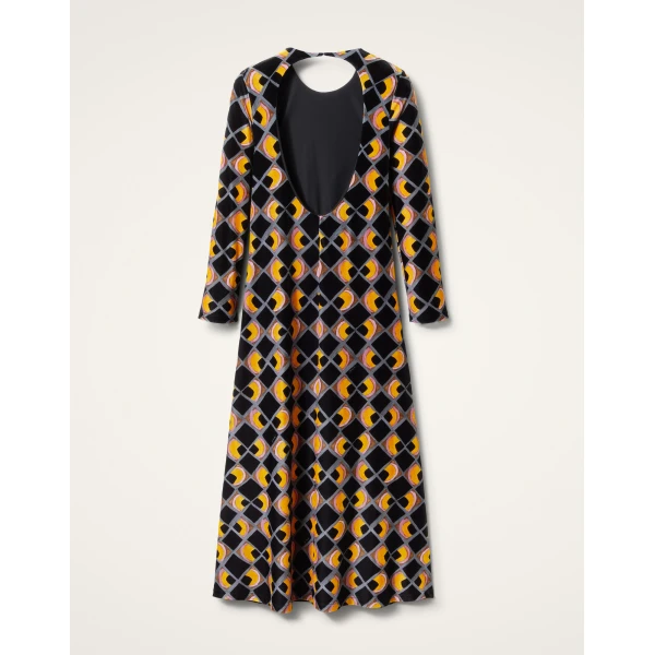 La DoubleJ Swank Dress in Half-Light Black, view 6