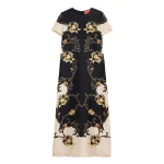 La DoubleJ Swing Dress in Buttercup Black at Coveti