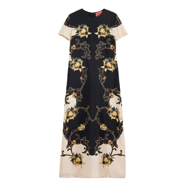 La DoubleJ Swing Dress in Buttercup Black at Coveti