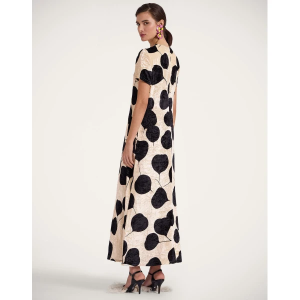 La DoubleJ Swing Dress in Lunaria Light Pink, view 3