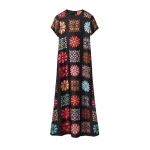La DoubleJ Swing Dress in Vetrata Grande