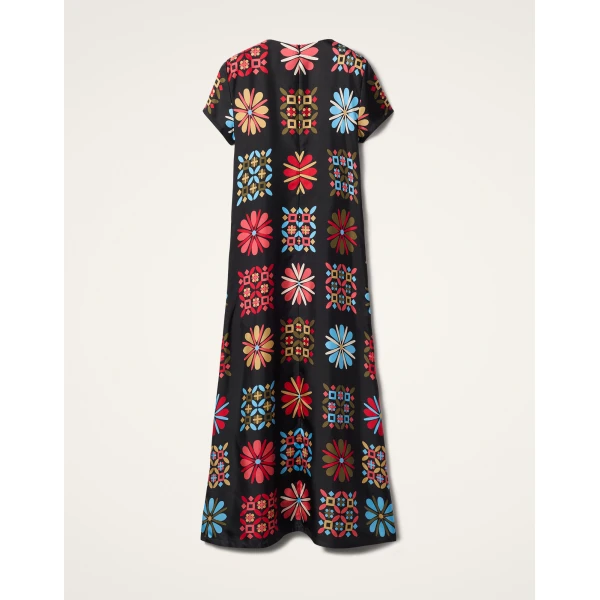 La DoubleJ Swing Dress in Vetrata Grande, view 4