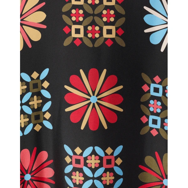 La DoubleJ Swing Dress in Vetrata Grande, view 5