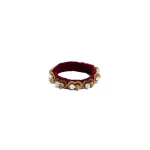 La DoubleJ Tesoro Bracelet in Burgundy | Bracelets | Coveti