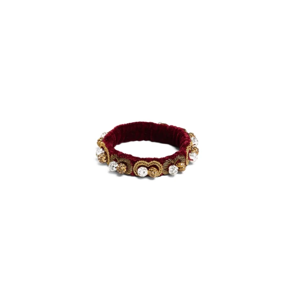 La DoubleJ Tesoro Bracelet in Burgundy