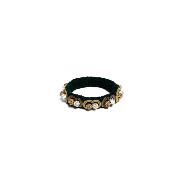 La DoubleJ Tesoro Bracelet in Camouflage Green