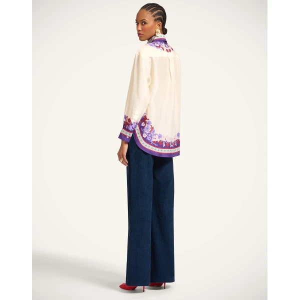 La DoubleJ The Flare Pants in Navy | Pants | Coveti