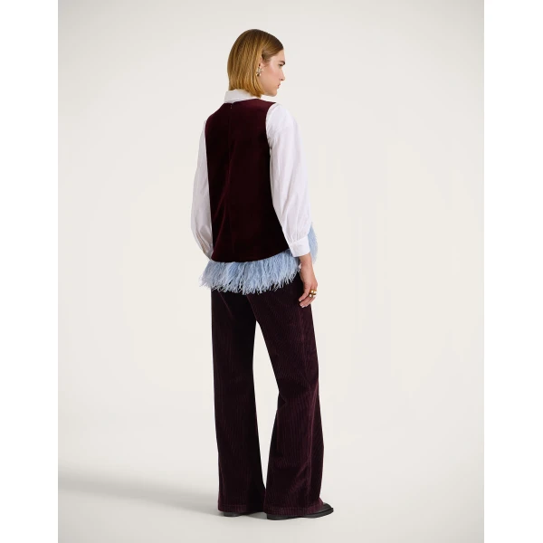 La DoubleJ The Flare Pants in Purple | Pants | Coveti