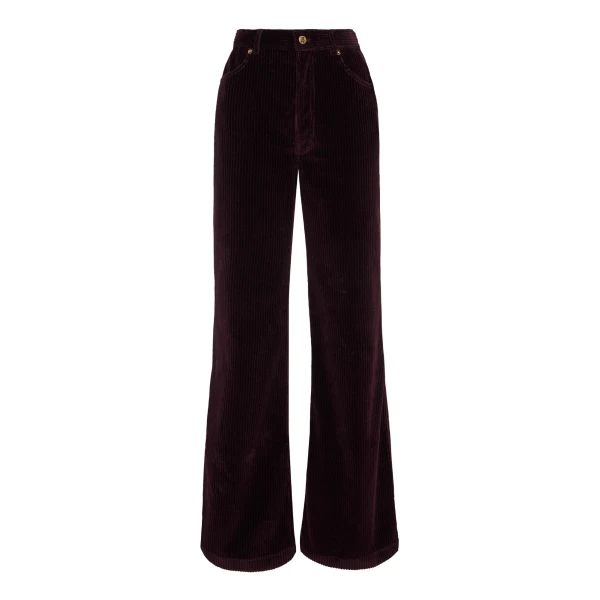 La DoubleJ The Flare Pants in Purple | Pants | Coveti