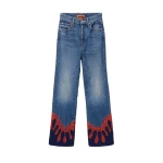 La DoubleJ The Tomcat Roller Jeans in Deep In The Pacific Blue | Tops | Coveti