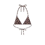 La DoubleJ Triangle Bikini Top in Pesciolini Blue | Bikini | Coveti