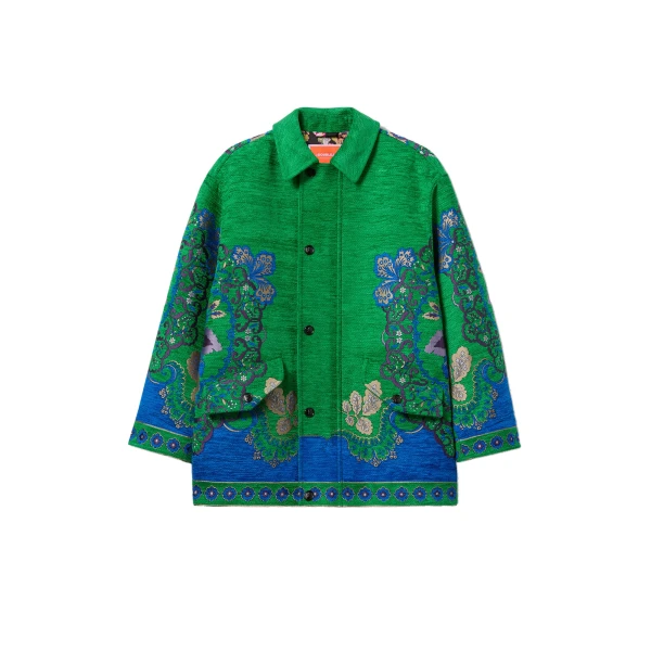 Truffle Coat in Cornucopia Green