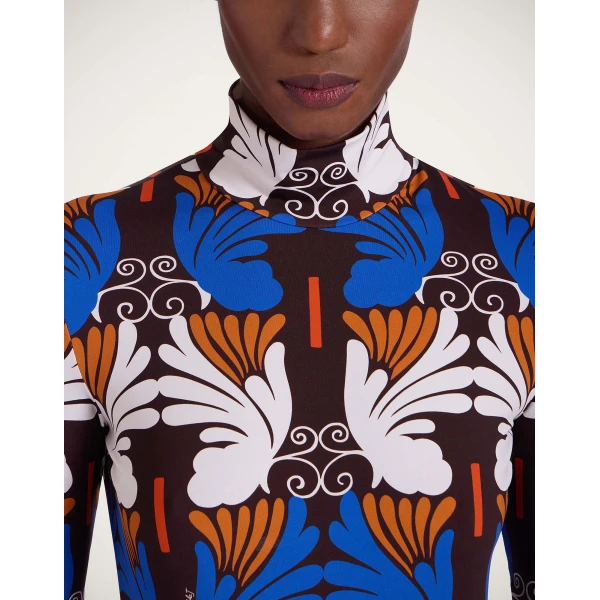 La DoubleJ Turtleneck in Ali Chocolate | Tops | Coveti
