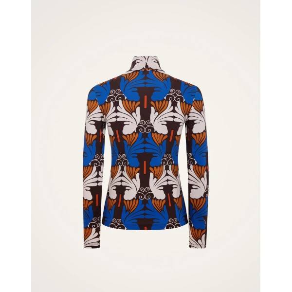 La DoubleJ Turtleneck in Ali Chocolate | Tops | Coveti
