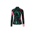 La DoubleJ Turtleneck in Peony Black | Tops | Coveti