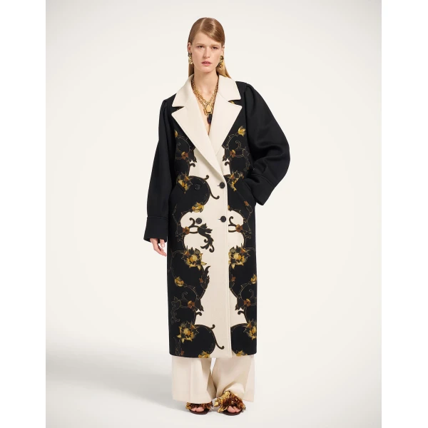 La DoubleJ Victoria Coat in Buttercup Black | Coats | Coveti